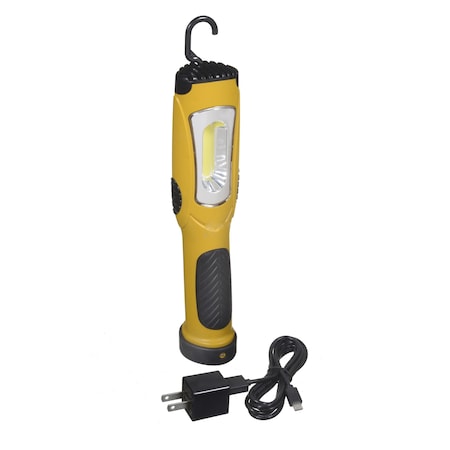 120V PortableYellow LED Rechargeable Work Light